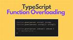 Typescript Function Overloading