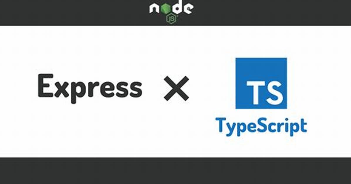 Typescript - Importing Express Not Working