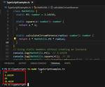 Typescript Static Classes