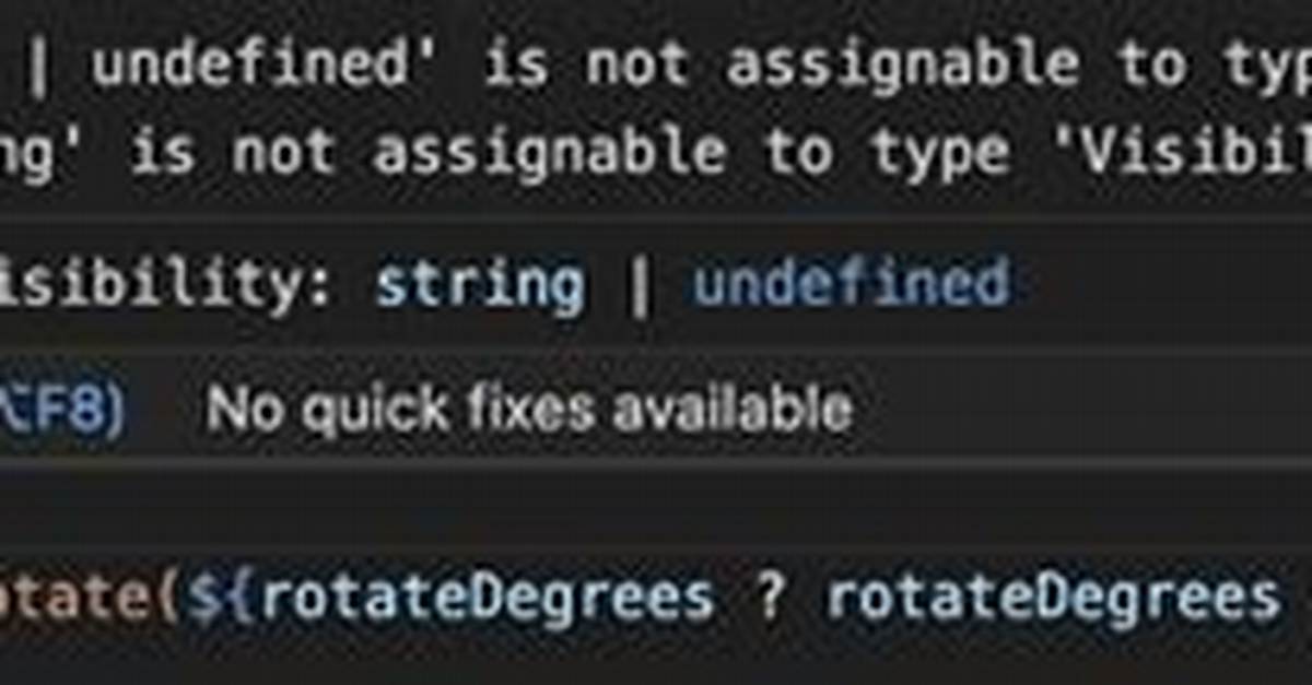 Typescript: Type 'String | Undefined' Is Not Assignable to Type 'String'