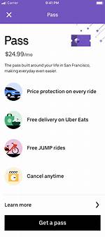 Uber Monthly Pass