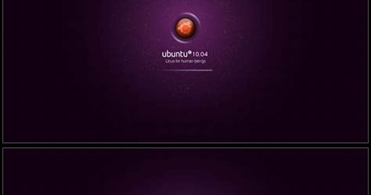 Ubuntu Splash Screen Background