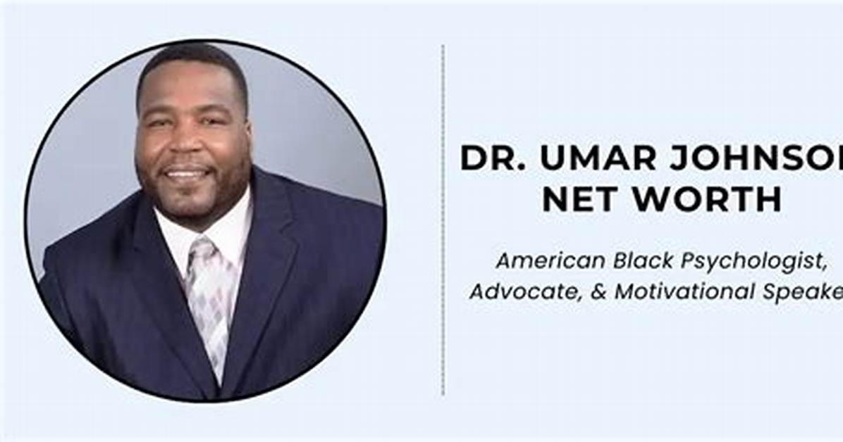 Umar Johnson Net Worth