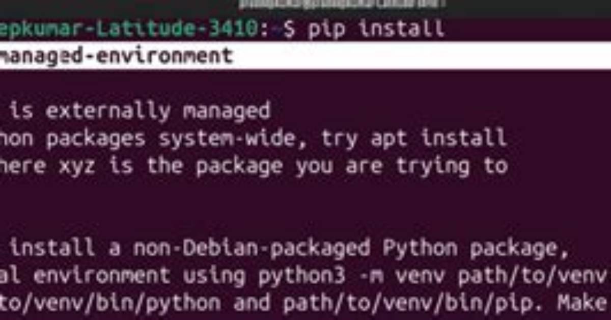 Unable to Install Python3-Dev Ubuntu