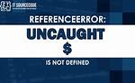 Uncaught Referenceerror: $ Is Not Defined?
