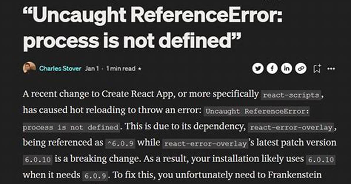 Uncaught Referenceerror: React Is Not Defined