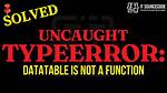 Uncaught Typeerror: Data. Some Is Not a Function