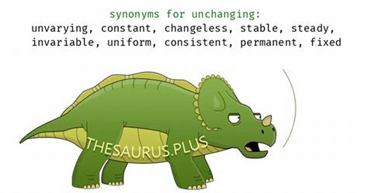 Unchanging Synonym