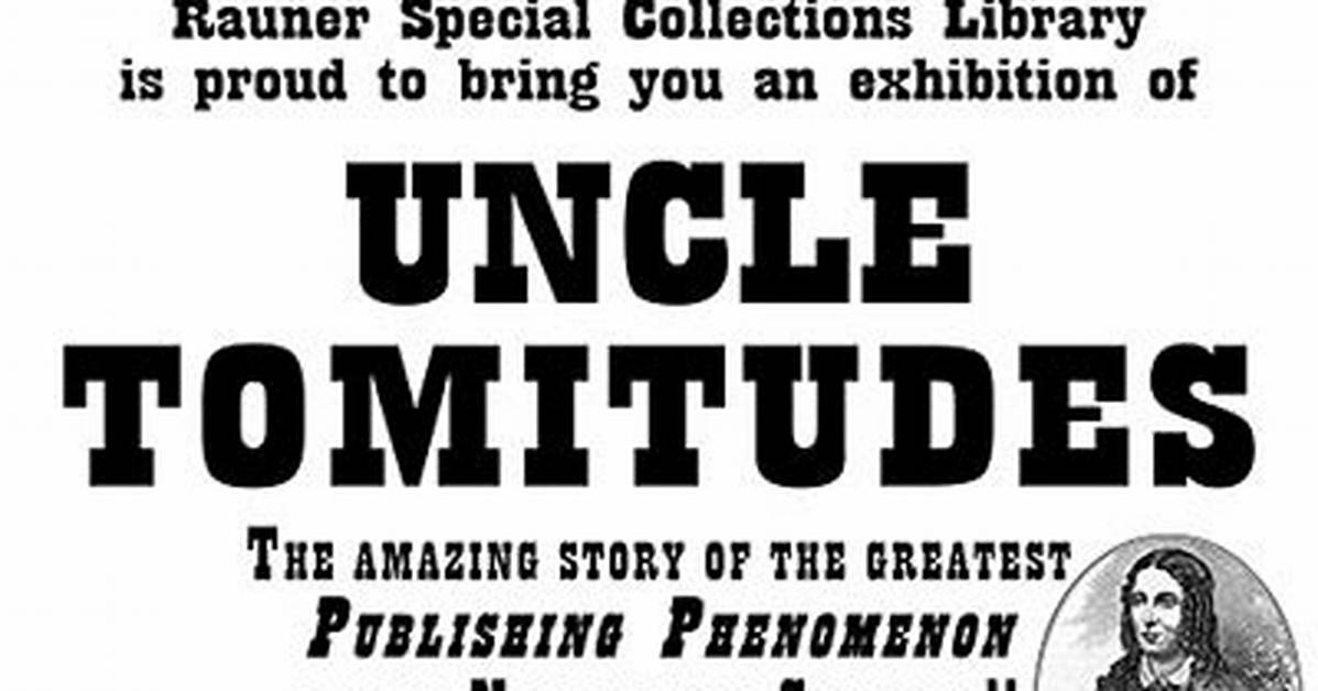 Uncle Tomitudes