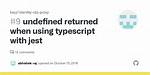 Undefined Returned When Using Identity-Obj-Proxy with Typescript with Jest