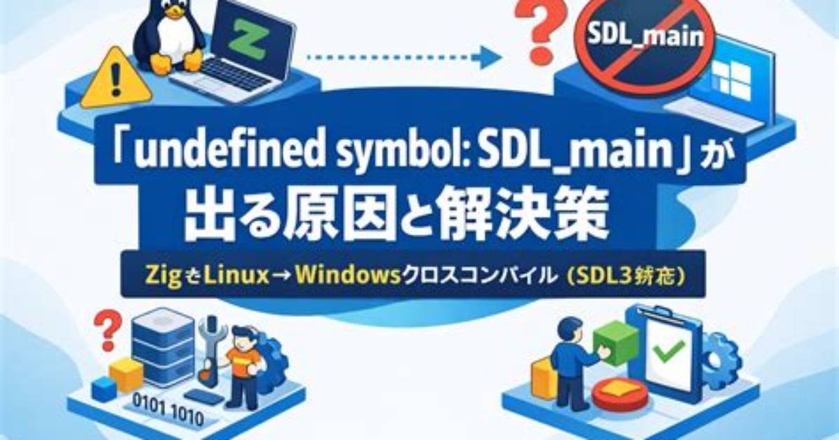 Undefined Symbol Error When Running Sdl Program
