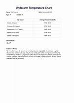 Under Arm Temp