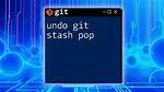 Undo a Git Stash