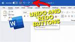 Undo in Word