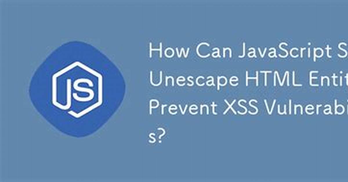 Unescape Html Entities in Javascript?
