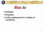 Unfair Partiality