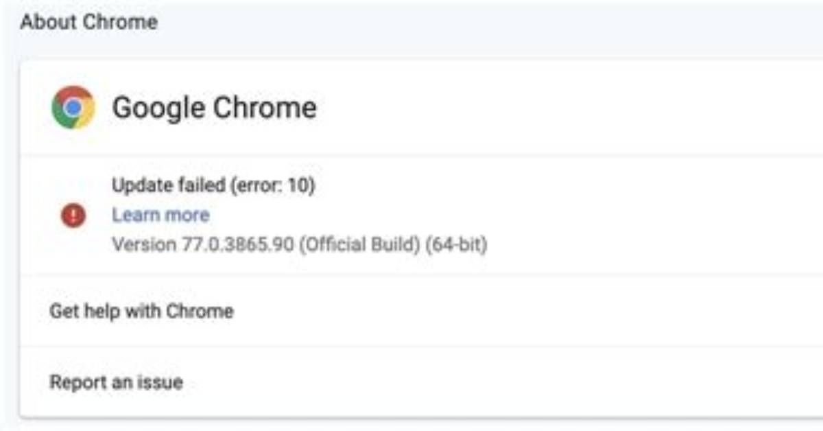 Uninstalling Google Update