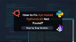 Uninstalling Package Python3.10 Nuked Half of My System