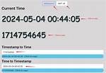 Unix Timestamp