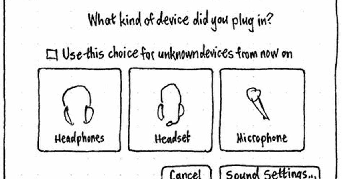Unknown Audio Device