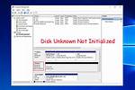 Unknown Disk, Not Initialized Fix Data Error Cyclic Redundancy Check Crc Error for Hard Drive