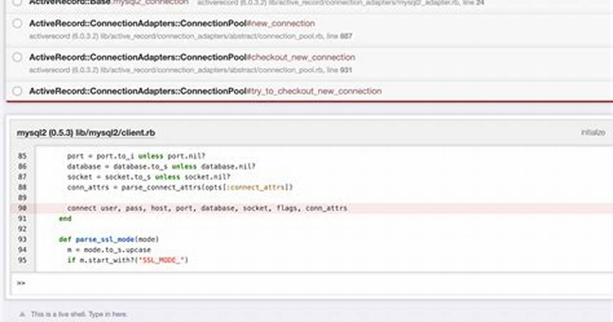 Unknown Mysql Server Host