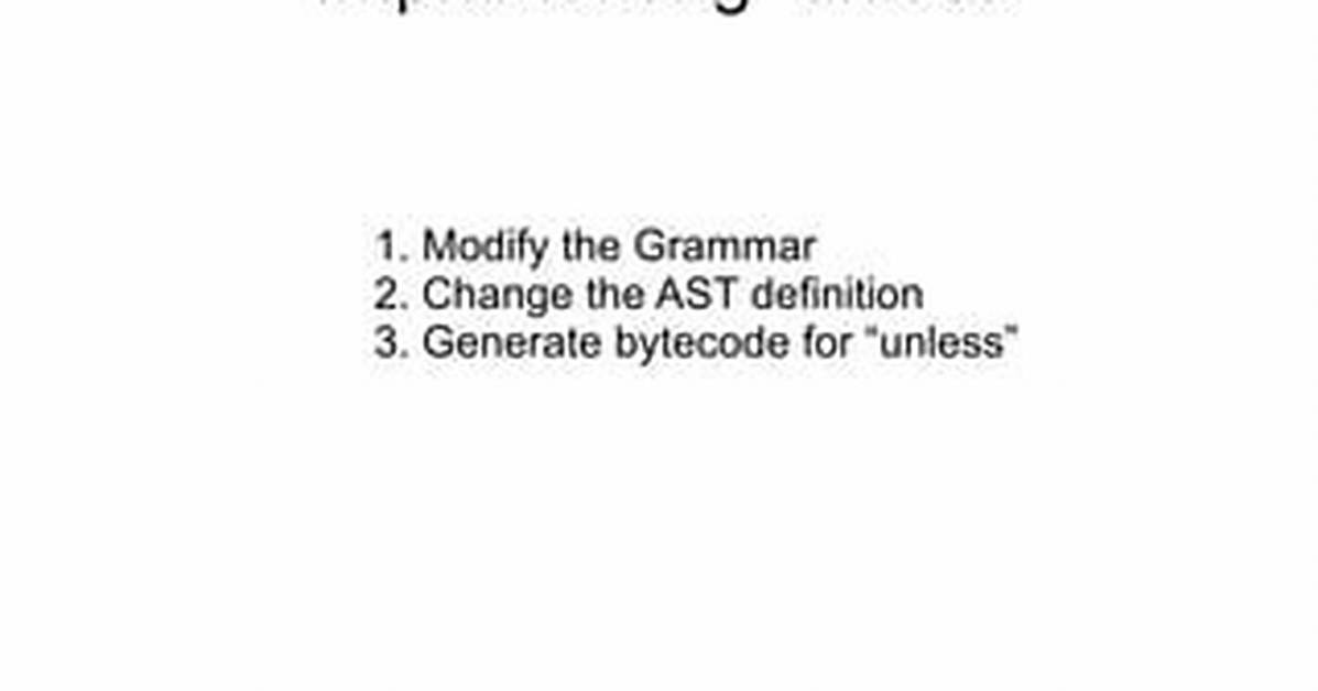 Unless Statement in Python