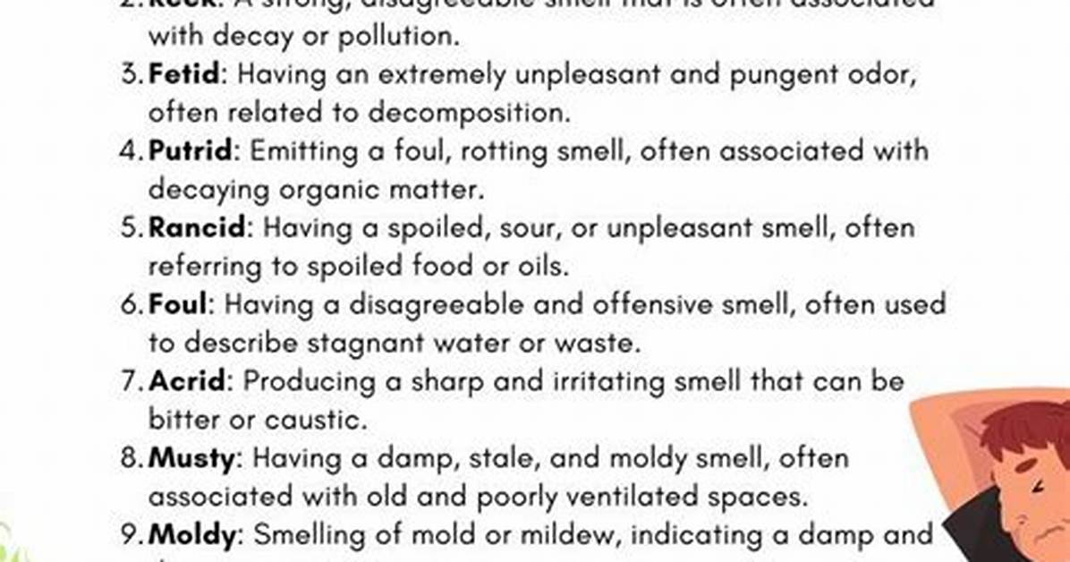 Unpleasant Smells