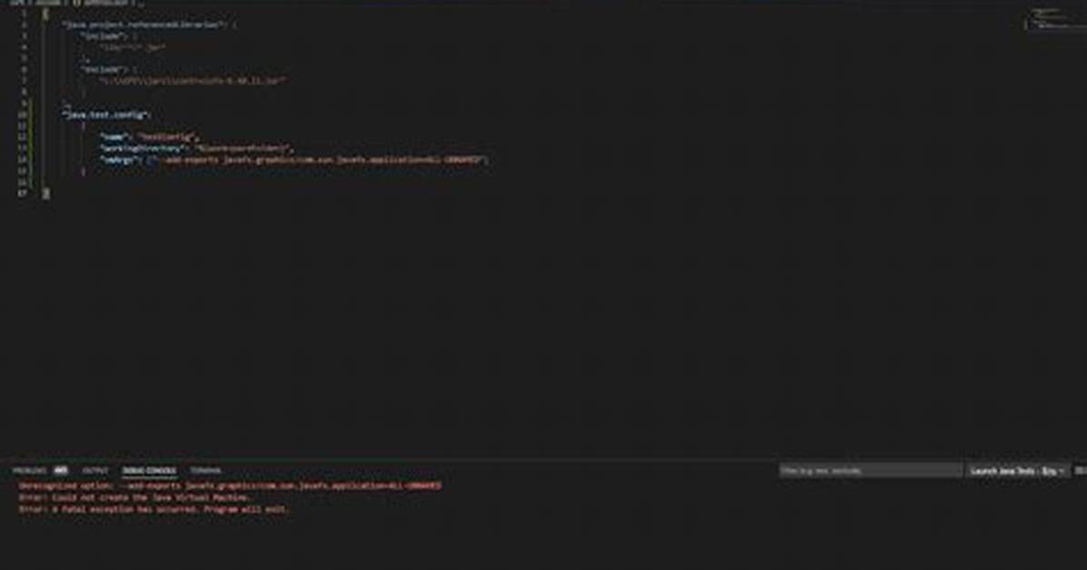 Unrecognized Option: --Version Error: Could Not Create the Java Virtual Machine. Error: a Fatal Exception Has Occurred. Program Will Exit