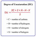 Unsaturation Formula
