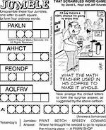 Unscramble Bdetea Jumble Word Today