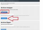 Unzip a File with Php