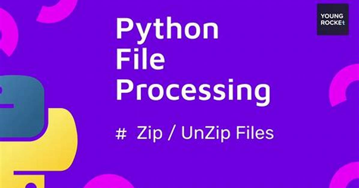 Unzipping Files in Python