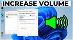 ___ up (Increase the Volume)