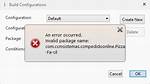 Update Manager Error - Invalid Package Name