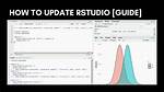Update R Using Rstudio