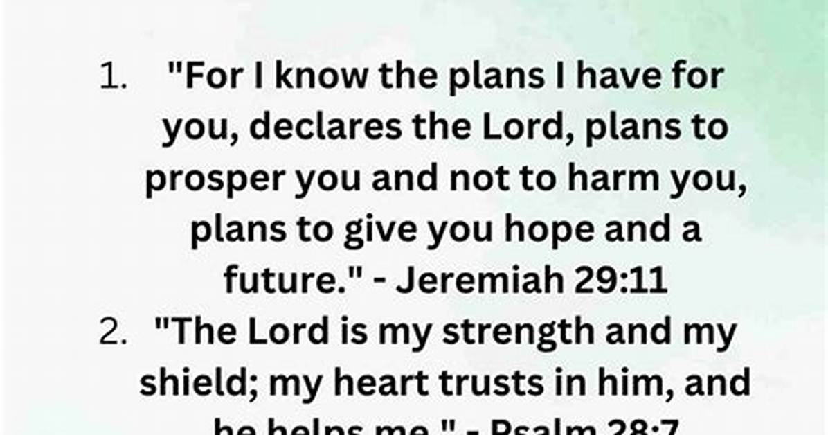 Uplifting Verses
