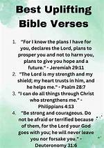 Uplifting Verses