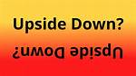 Upside Down Words