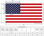 Us Flag Dimensions