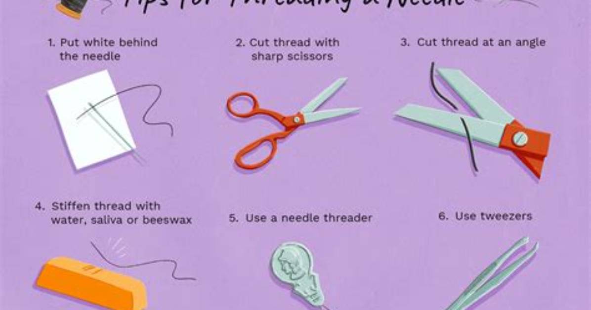 Use a Needle and Thread