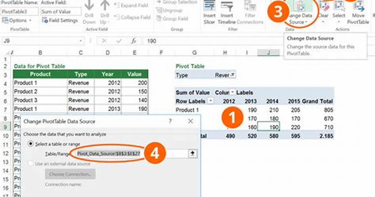 Use Excel Pivot Table as Data Source for Another Pivot Table