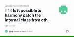 Use Internal Class in C# Harmony Patch