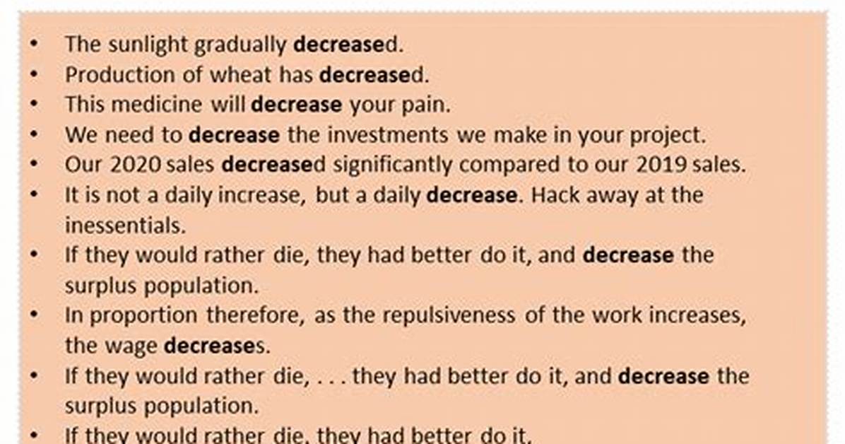 Use of "Decrease By" in English with a Real < 1