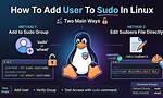 User in Sudo Group Cannot Use Sudo Command