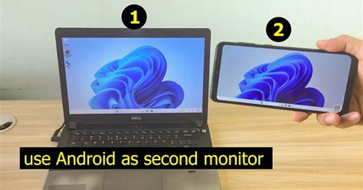Using Android Phone as a Second Screen