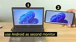 Using Android Phone as a Second Screen