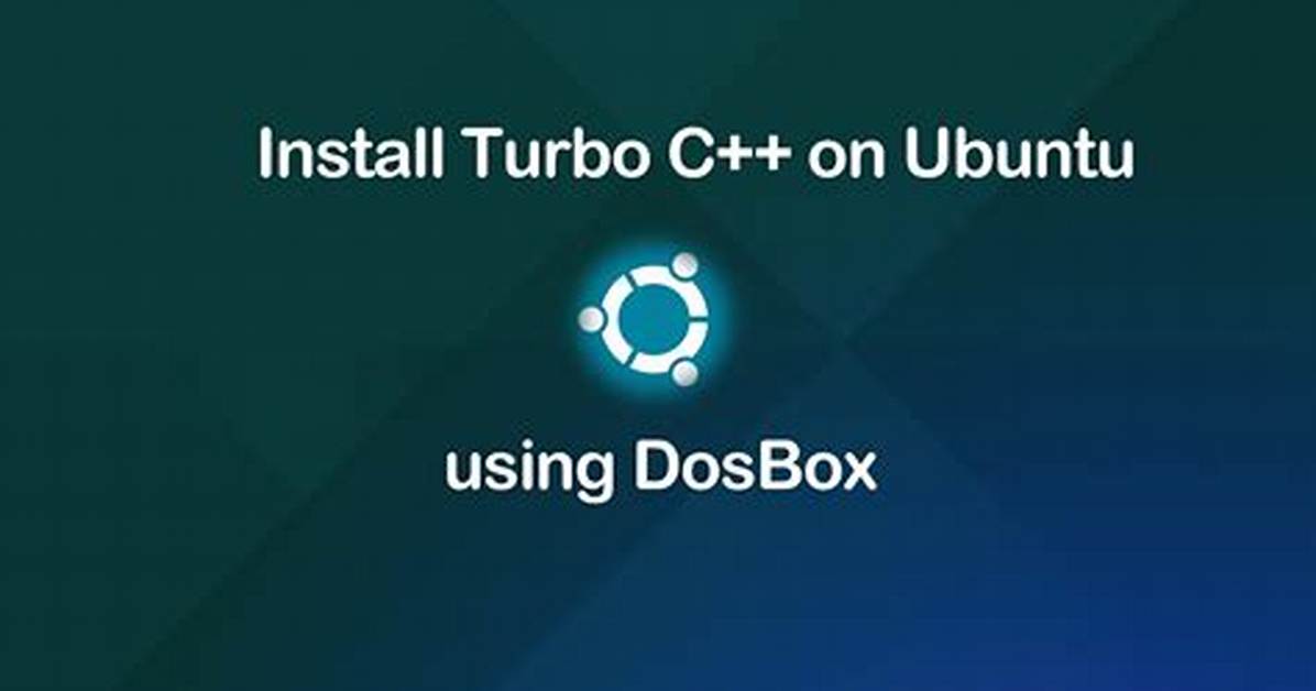 Using Dosbox in Ubuntu