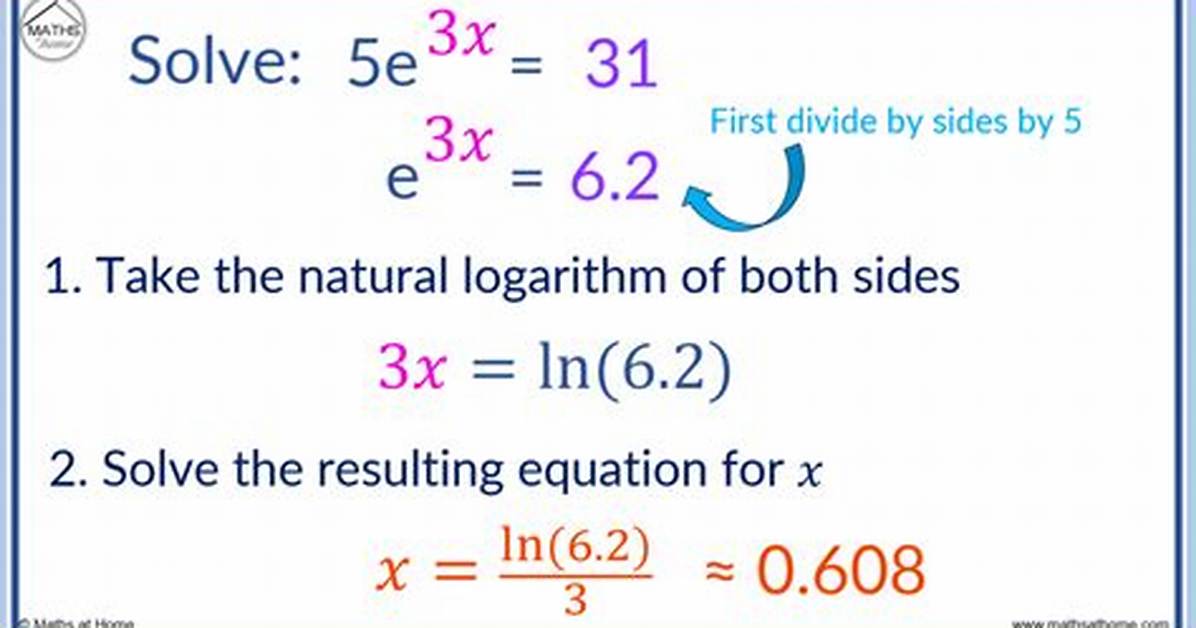 Using Exp in Equation