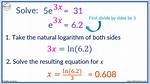 Using Exp in Equation